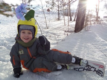Горные лыжи, как игра. Как увлечь ребёнка учебным процессом.